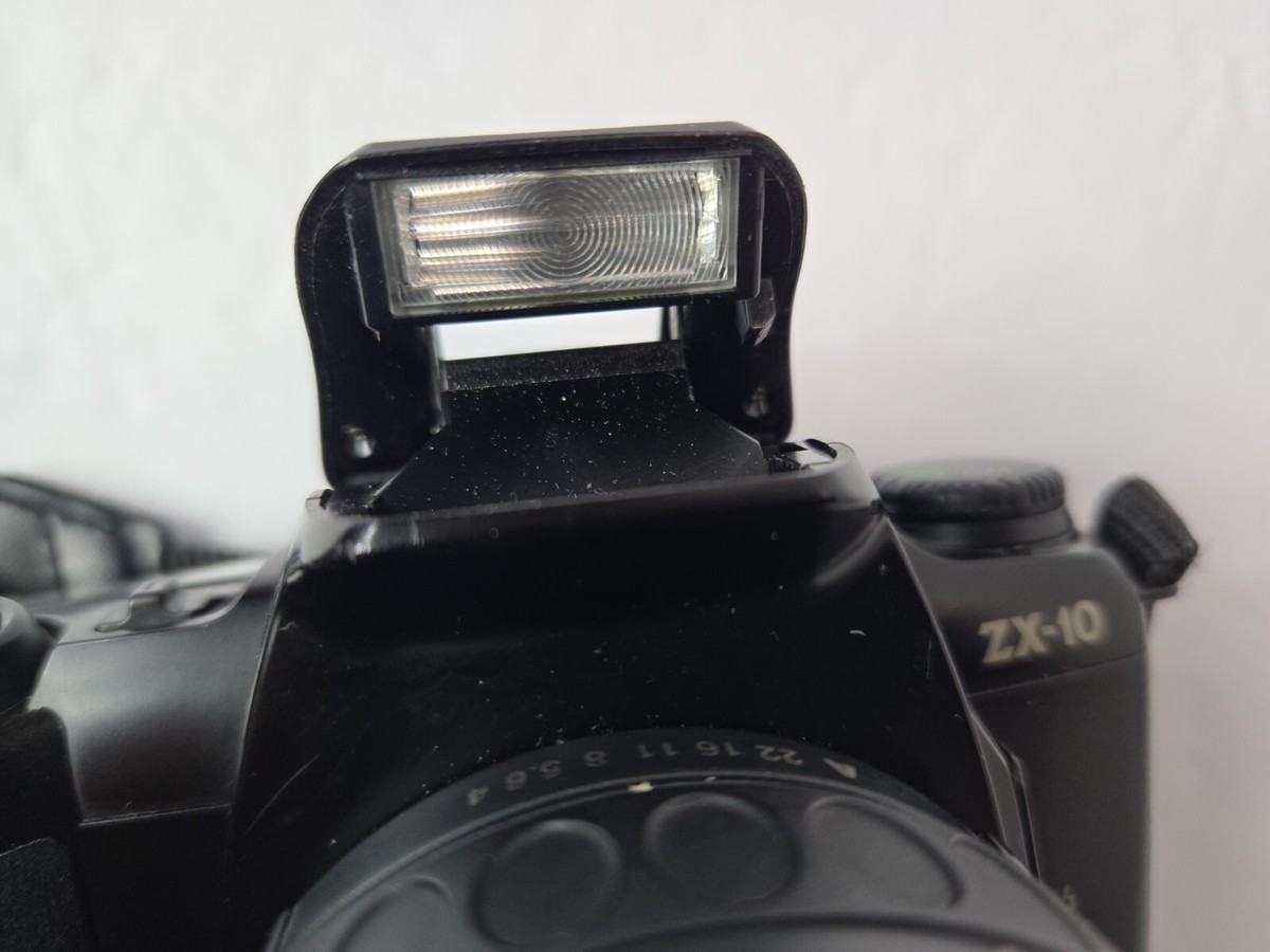 Pentax ZX-10 35mm Film Camera w/ 35-80mm Lens Strap UntestedFOR