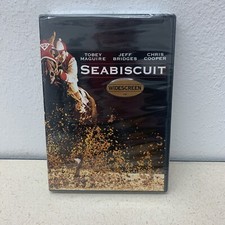 New DVD Seabiscuit Full Screen Movie BRAND NEW Tobey Maguire Jeff Bridges SEALED