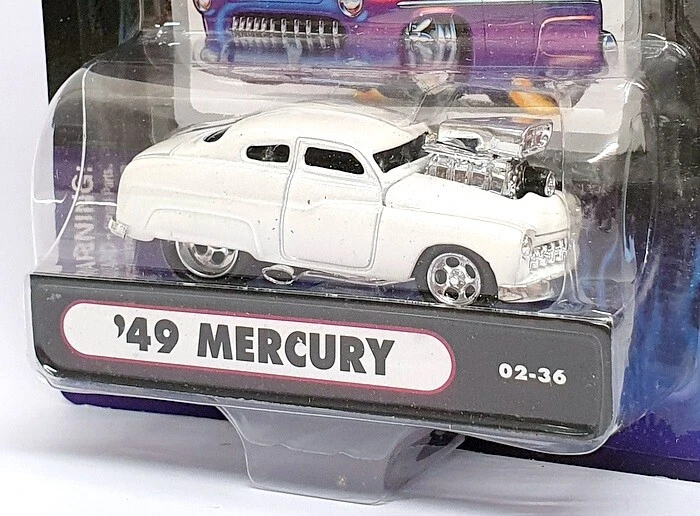 Muscle Machines 1/64 Scale 71161 02-36 - 1949 Mercury - White - Image 2 of 4