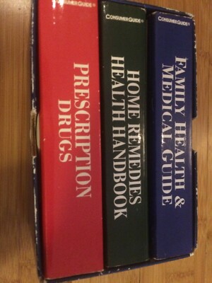 Consumer Guide Family Medical Reference Library 3 Piece Book Set - Paperback