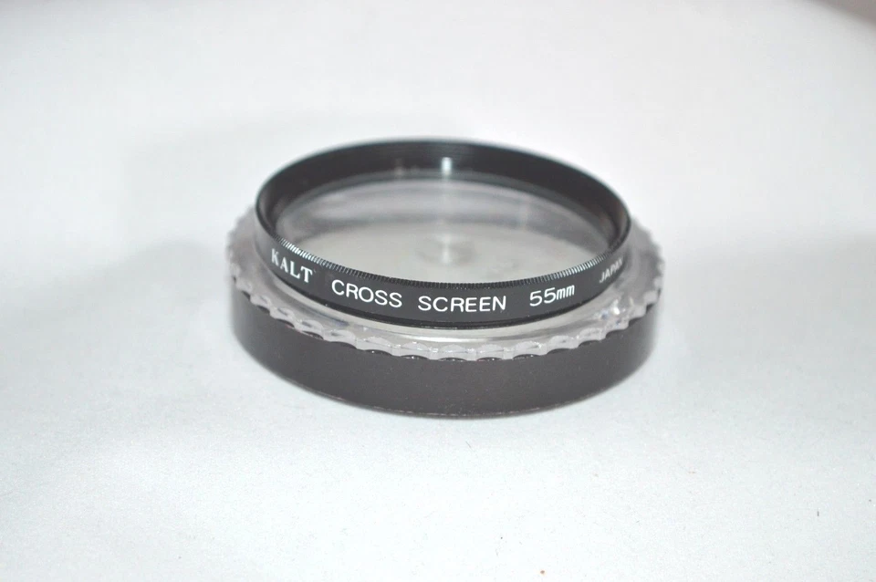 Kalt 55 mm Cross Screen Screw-In Filter with Case Made in Japan (S-121) - Image 2 of 4
