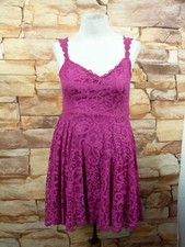 *Francesca's Boutique Emmelee Basi  Pink  dress with back cutout sz S-M