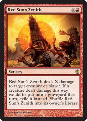 Red Sun's Zenith ~ Mirrodin Besieged [ EX ] [ Magic MTG ]