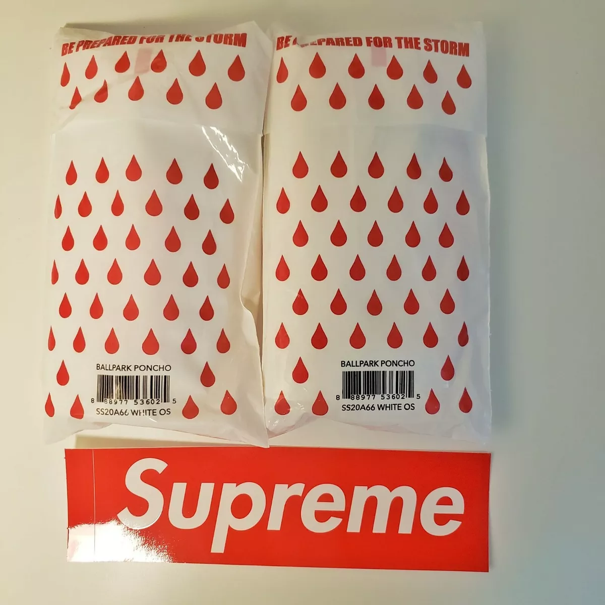 Supreme ballpark best sale poncho price
