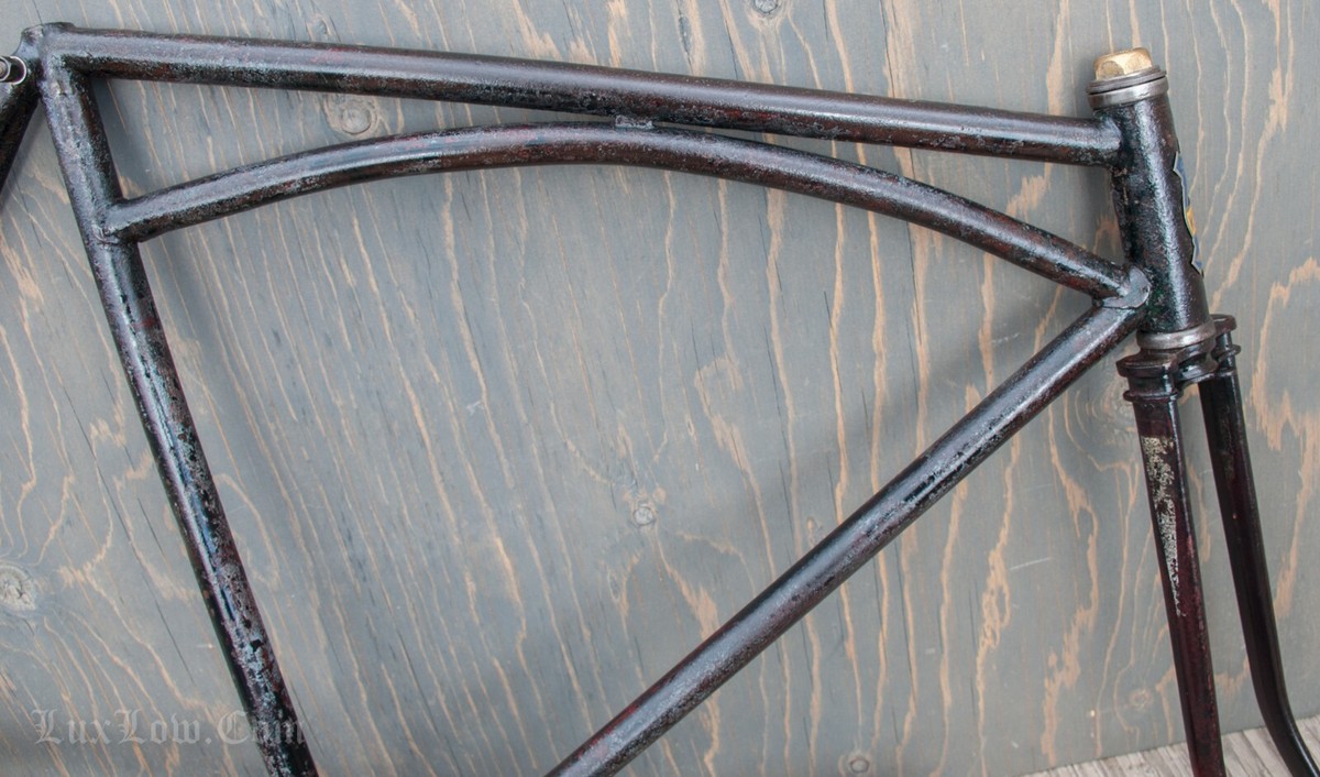 Vintage Prewar Simmons ArchBar Bicycle Truss FRAME FORK Wood