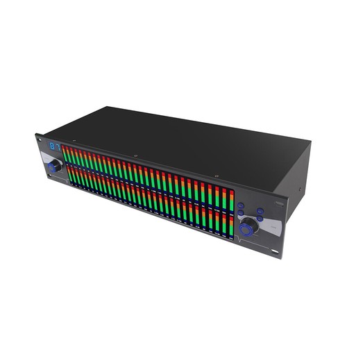 Professional Graphic Equalizer Digital Equalizer Dual 31-Band Spectrum Display - Picture 6 of 8