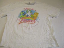 Womens h&m divided white "friends forever," t-shirt sz s