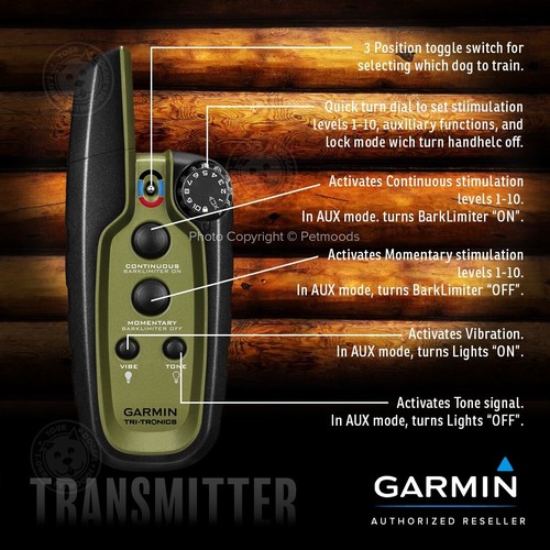 Garmin Sport PRO 2 Dog Collars Remote Training with Bark Control - 010-01205-00 - Picture 4 of 12