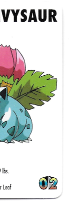 1998 KFC POKEMON CARD IVYSAUR NINTENDO | eBay