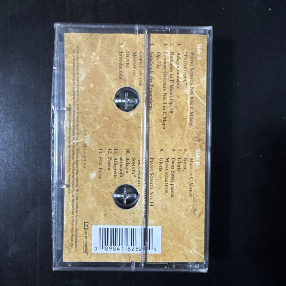 Beethoven Gallery Of Classic UNISON V82874 1999 Cassette Tape Brand New - Image 2 of 4