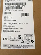 1pc New Siemens 6SE6440-2AD22-2BA1 Frequency Converter Fast Ship
