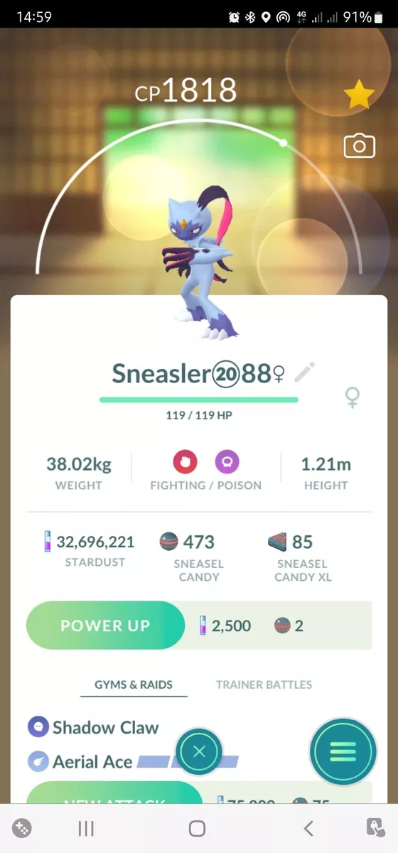 Sneasler  Pokédex