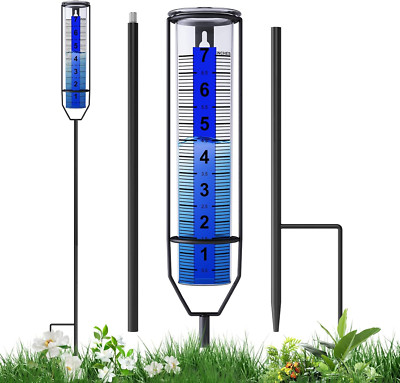 Upgraded Rain Gauge, Freeze Proof Rain Gauge Large Clear Numbers