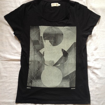 EMILIO Shirt Denim Issue Graphic T-Shirt Size S Tee Organic Cotton - Sweden  | eBay