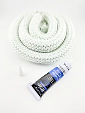 Napoleon & Timberwolf Pellet and Woodstove Door Rope Gasket Seal Kit, 1/2" x 7'