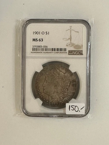 1901 O $1 United States Morgan Dollar MS 63 NGC Graded