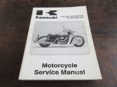 Kawasaki VN1500 Vulcan Drifter 2001 Shop repair manual Reparaturanleitung