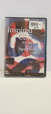 Inspired CSS Styling For A Beautiful Web (DVD-ROM) by Andy Clarke. NEW & SEALED 