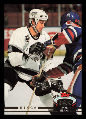 Rob Blake #23 1992-93 Stadium Club Los Angeles Kings Hockey
