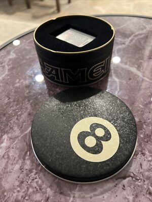 VINTAGE 1994 ZIPPO CAMEL 8 BALL LIGHTER HIGH POLISH CHROME & TIN