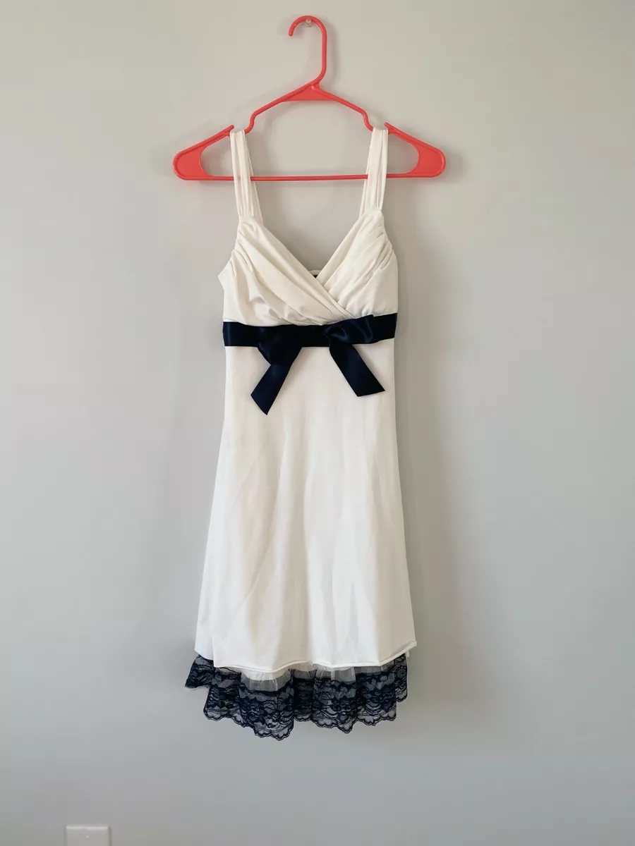 All white shop semi formal