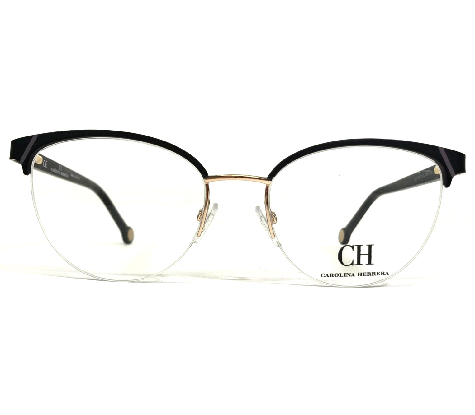 Оправа для очков Carolina Herrera VHE126K COL.0302 Черная круглая 53-18-135