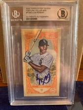 2020 Topps #FTM3 Gypsy Queen Mini Luis Robert RC AUTO Beckett COA