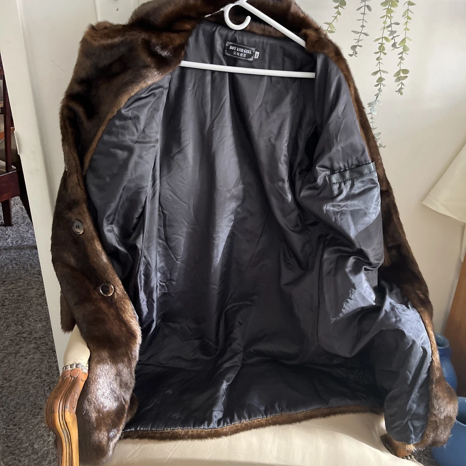 abrigo piel castor hombre Foto 2 de 3