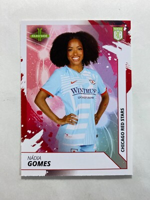 #ad Nádia Gomes 2024 Chicago Red Stars #166 Parkside Vol. 1 NWSL Card $1.79