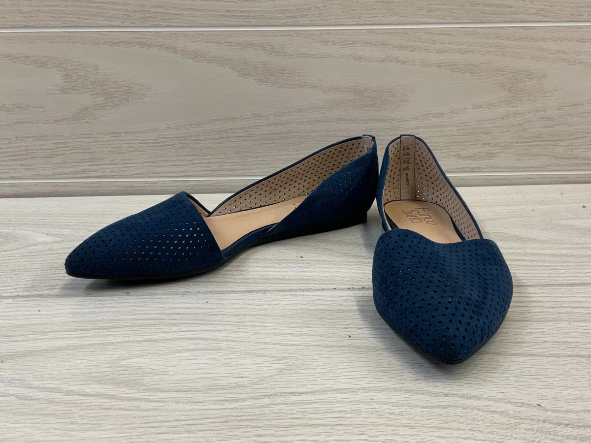Franco sarto store blue flats