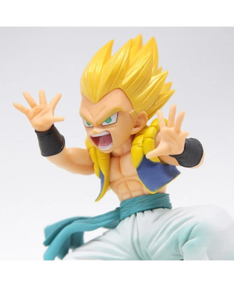 Caja Rota Dragonball Figura Estatua 10Cm Gotenks Saiyan SS3 Chosen BANPRESTO