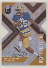2018 Panini Elite Draft Picks Status Orange Die-Cut Jester Weah #144 2xd