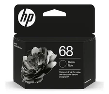 HP 68 Black Ink Cartridge Works Envy 6100e, 6500e Series 7FP21TN EXP 11/26