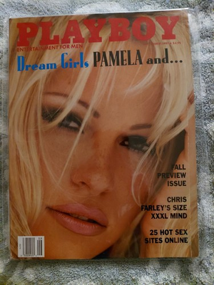 #ad Playboy Magazine September 1997 Pamela Anderson Dream Girls Chris Farley VG $24.99