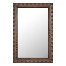 Moe's Home Collection Holland Mirror Wood Brown