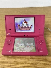 Nintendo DSi Hot Pink Console + 3 Games + Charger Read Description
