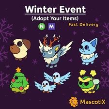 Winter Pets- Adopt Your Turtle Doves, Tree Sasquatch, Snowball Pug Fast Delivery