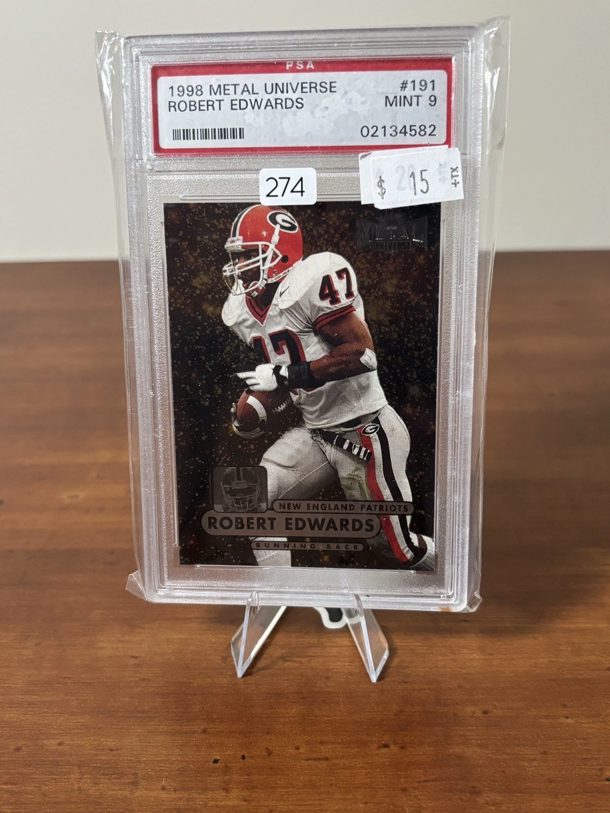 Robert Edwards Metal Universe #191 Base