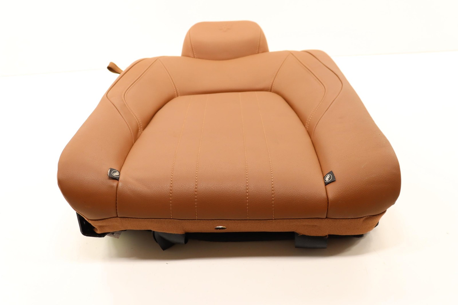 2014 - 2024 MASERATI GHIBLI REAR RIGHT SEAT UPPER CUSHION COVER OEM ORANGE_ICU