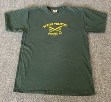 Oakland Athletics T Shirt 2006 Spring Training Phoenix AZ Green Gold Mens XL