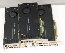  5 NVIDIA Quadro 4000 2GB GPU Video Cards S3 