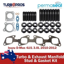 Permaseal Turbo&Exhaust Manifold Studs&Gasket Kit For Isuzu D-Max 4JJ1 3.0L