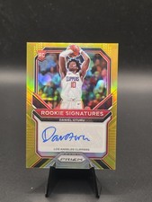 2020 Panini Prizm Daniel Oturu RC Auto /10 LA Clippers/Minnesota Golden Gophers