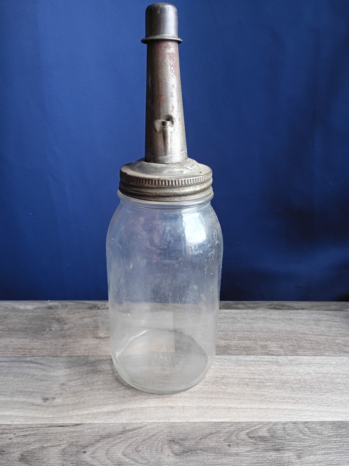 Bottle Jar With Spout And Cap