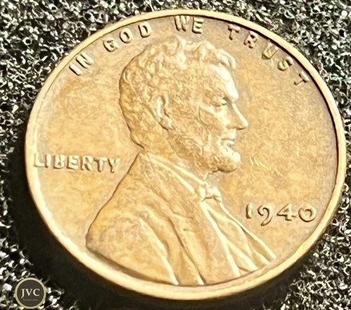 1940 Lincoln Wheat Cent - Very Fine / Excellent Condition - Lustrous JC86