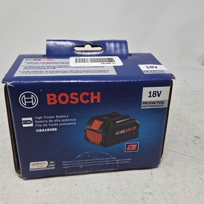 #ad Bosch GBA18V80 CORE18V Lithium Ion 8.0 Ah Performance Battery $144.99