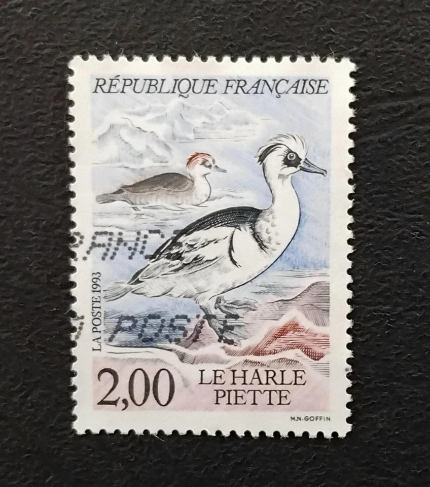Poste de France timbre oblitéré année 1993. - Photo 1/1