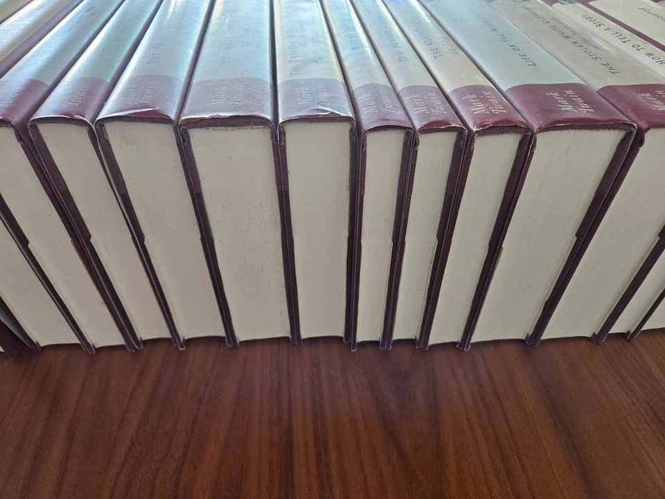 The Complete Oxford Mark Twain: 29 Volume Set Hardcover 1996, First Edition Foto 4 de 4