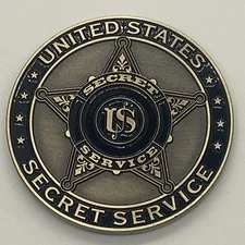 US Secret Service St. Michael Police Challenge Coin USSS Patron Saint Officer LE