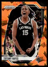 Tiffany Hayes Orange Ice #81 2024-25 Panini Prizm WNBA Las Vegas Aces